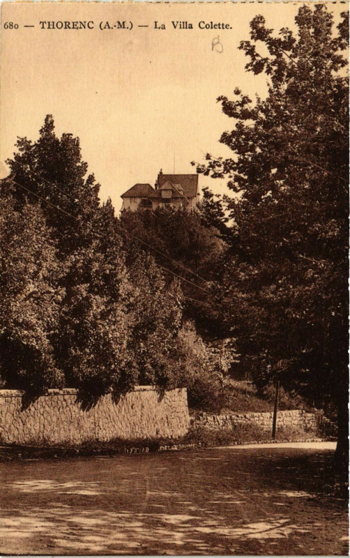 Carte postale ancienne Thorenc - La Villa Colette