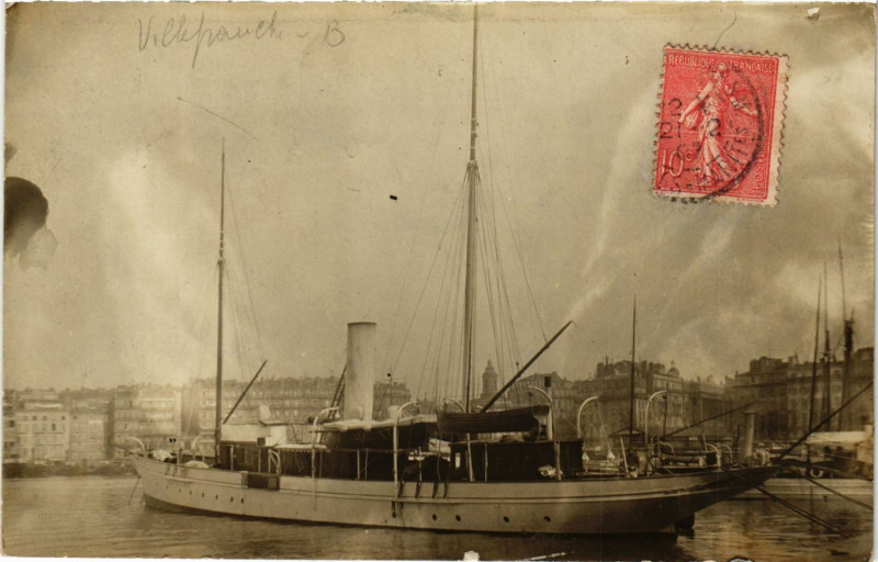 Carte postale ancienne Villefranche