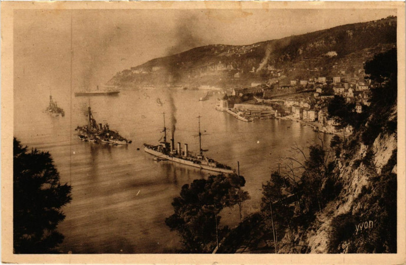Carte postale ancienne Villefranche - La Rade