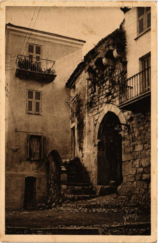 Carte postale ancienne La Thurbie - Place Mitte