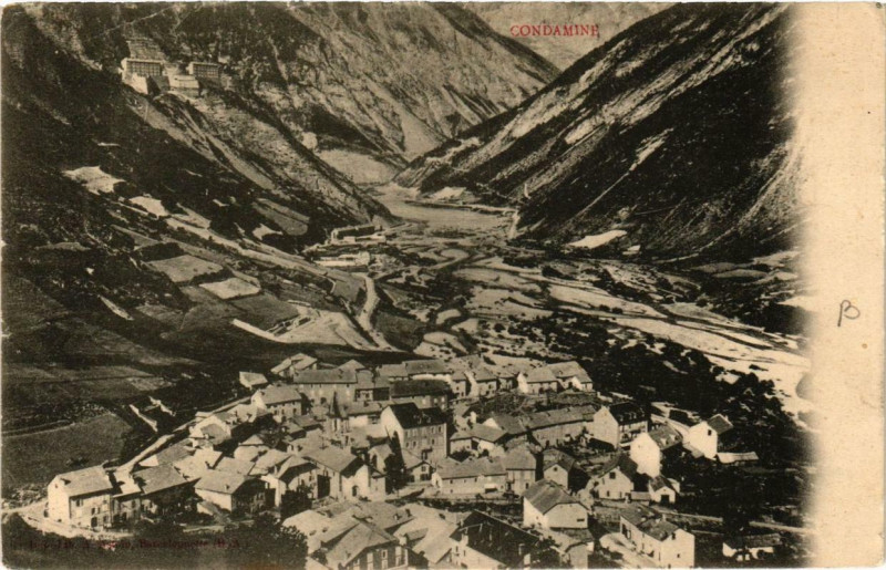 Carte postale ancienne Condamine