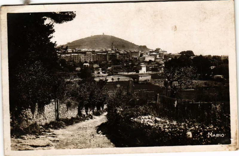Carte postale ancienne Manosque Vue générale à Manosque
