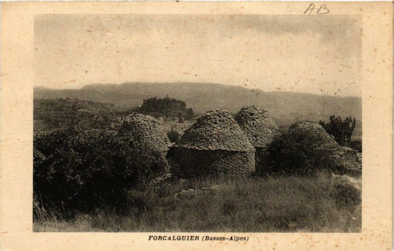 Carte postale ancienne Forcalquier à Forcalquier