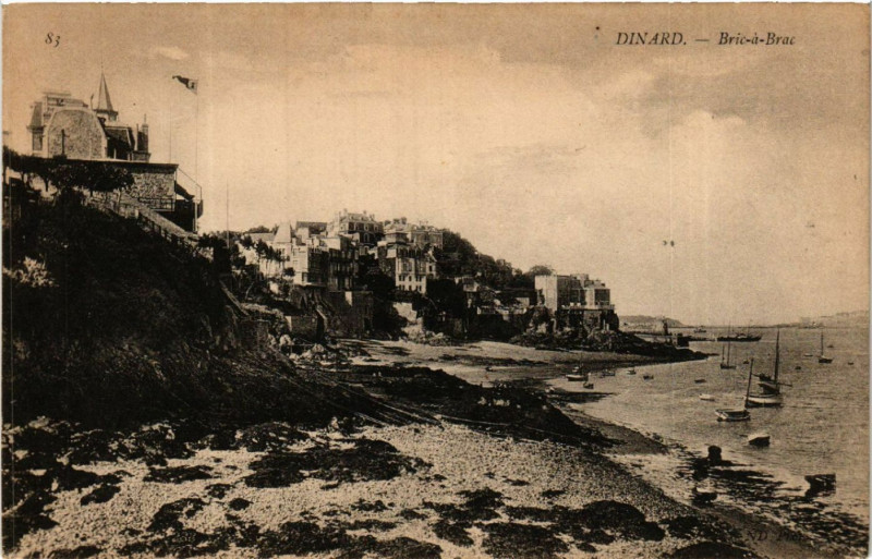 Carte postale ancienne Dinard - Bric-a-Brac à Dinard