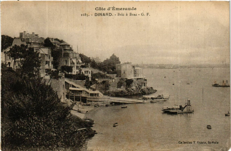 Carte postale ancienne Dinard - Bric a Brac à Dinard
