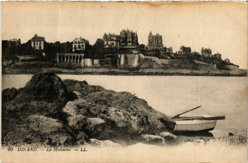 Carte postale ancienne Dinard - La Malouine à Dinard
