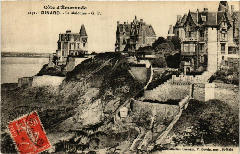 Carte postale ancienne Dinard - La Malouine à Dinard