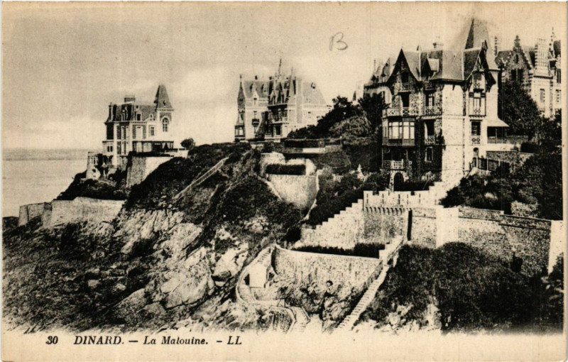 Carte postale ancienne Dinard - La Maoluine à Dinard