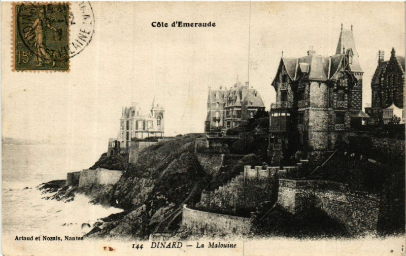 Carte postale ancienne Dinard - La Malouine à Dinard