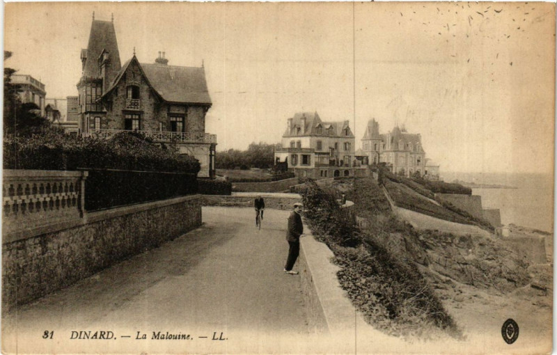 Carte postale ancienne Dinard - La Malouine à Dinard