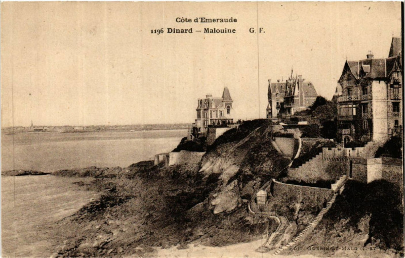 Carte postale ancienne Dinard - Malouine à Dinard