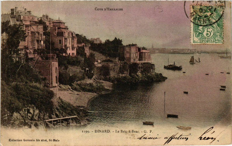 Carte postale ancienne Dinard - Le Bric-a-Brac à Dinard