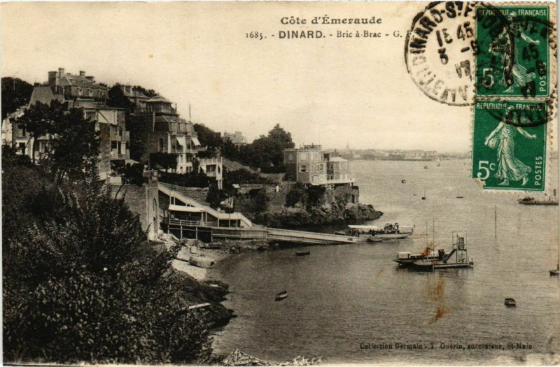 Carte postale ancienne Dinard- Bric a Brac France à Dinard