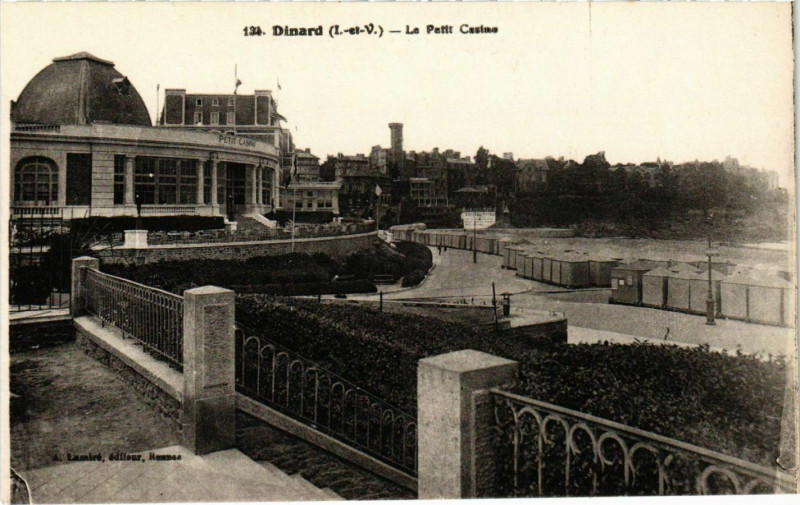 Carte postale ancienne Dinard- Le Petit Casino France à Dinard
