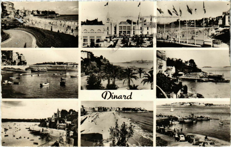 Carte postale ancienne Dinard- souvenir France à Dinard