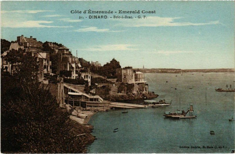 Carte postale ancienne Dinard- Bric a Brac France à Dinard