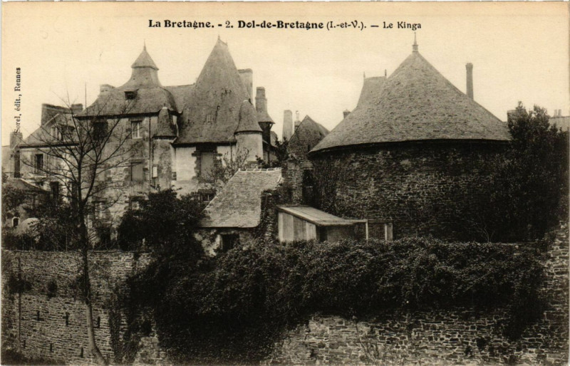 Carte postale ancienne La Bretagne - Dol-de-Bretagne (I.-et-V.) - Le Kings à Dol-de-Bretagne