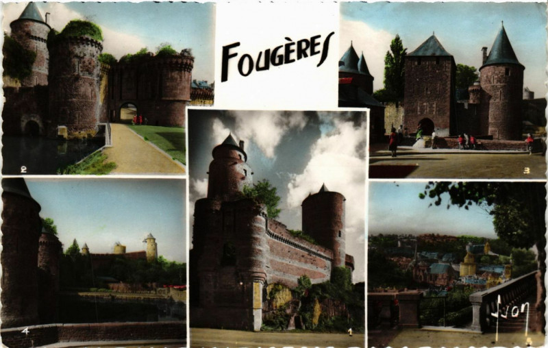 Carte postale ancienne Fougeres (I.-et-V.) à Fougères