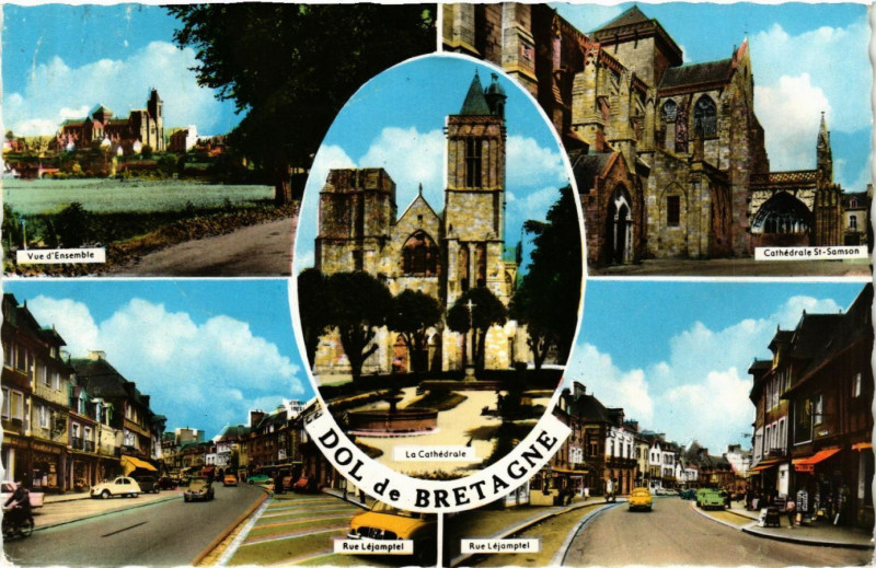Carte postale ancienne Dol-de-Bretagne à Dol-de-Bretagne