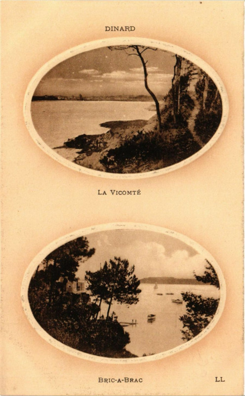 Carte postale ancienne Dinard - La Vicomté - Bric-a-Brac à Dinard