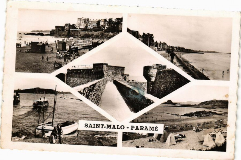 Carte postale ancienne Saint-Malo-Parame à Saint-Malo