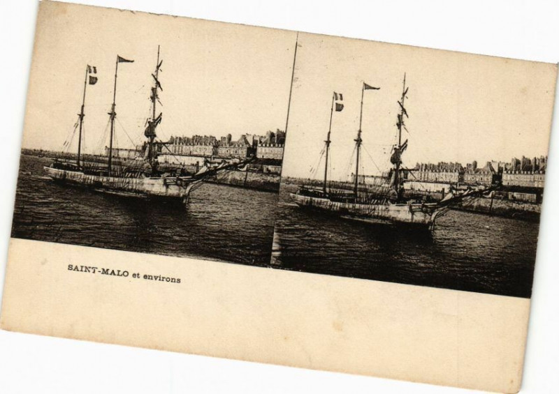 Carte postale ancienne Saint-Malo et Env. à Saint-Malo