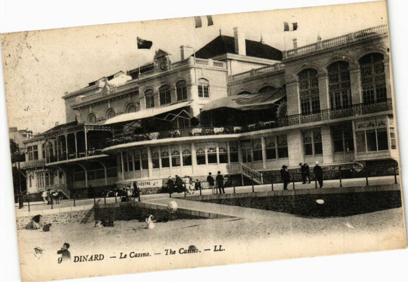 Carte postale ancienne Dinard-Le Casino à Dinard