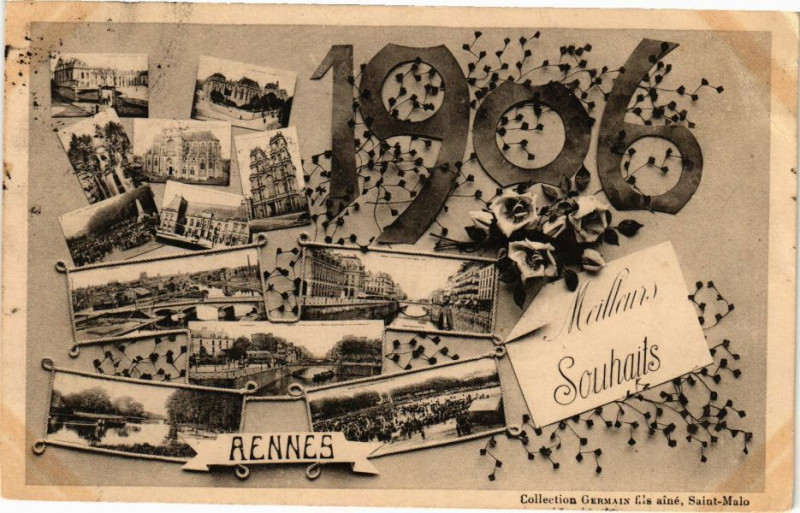 Carte postale ancienne Rennes à Rennes