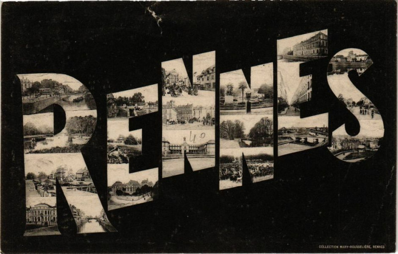 Carte postale ancienne Rennes à Rennes