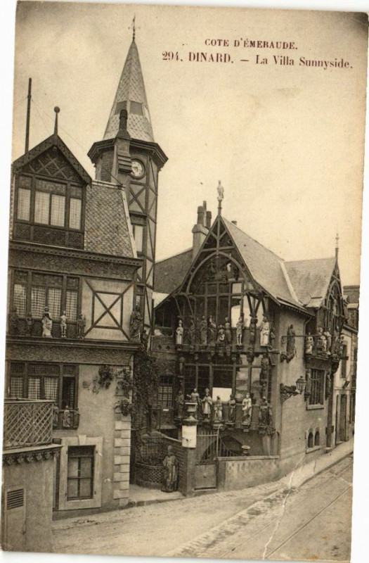 Carte postale ancienne Dinard-La Villa Sunnyside à Dinard