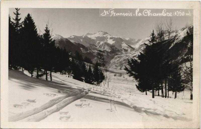 Carte postale ancienne Saint-Francois-Longchamp Saint-Francois-la-Chambre à La Chambre