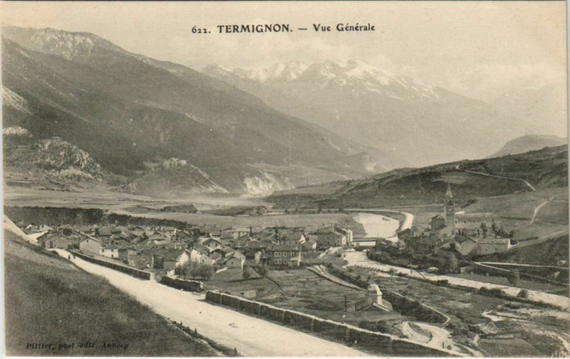 Carte postale ancienne Termignon Vue Generale