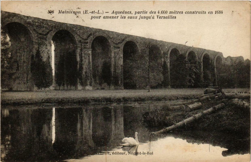 Carte postale ancienne Maintenon - Aqueducs à Maintenon