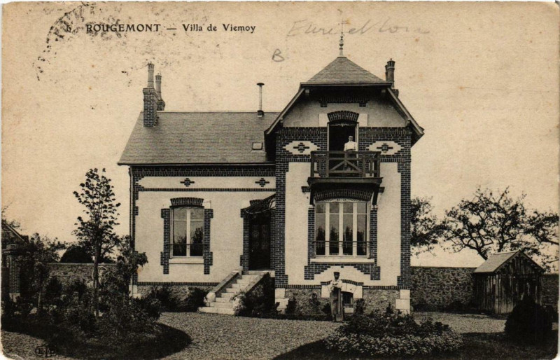 Carte postale ancienne Rougemont - Villa de Viemoy