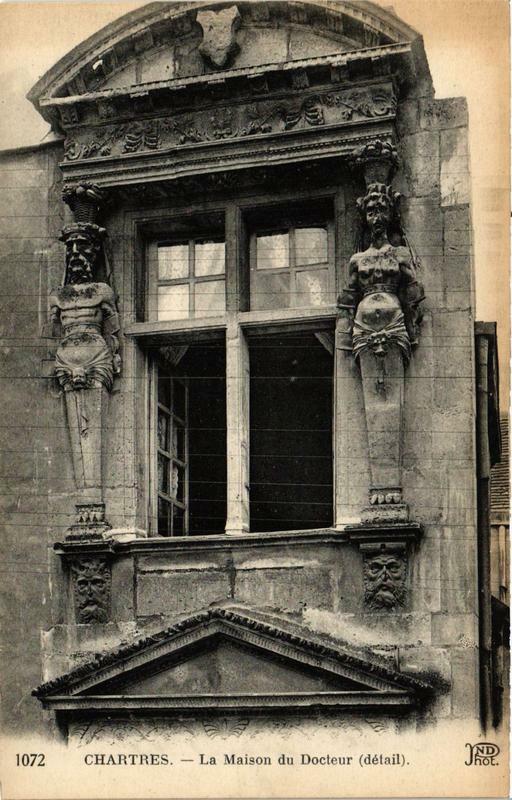 Carte postale ancienne Chartres - La Maison du Docteur à Chartres