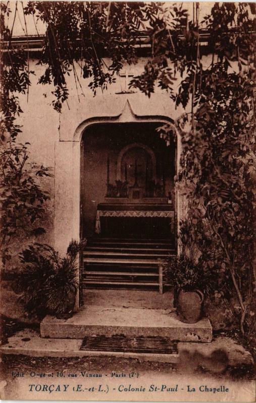 Carte postale ancienne Torcay - Colonie Saint-Paul-La Chapelle