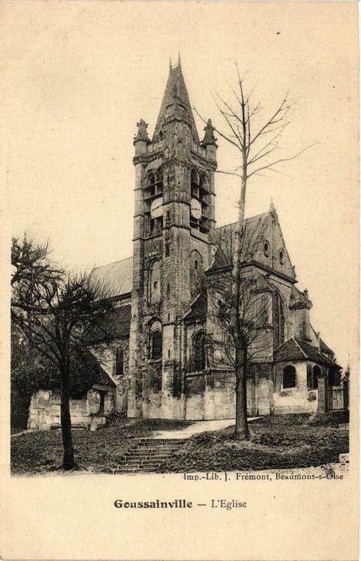 Carte postale ancienne Goussainville - Eglise à Goussainville