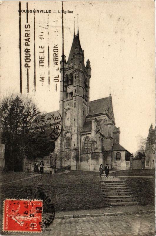 Carte postale ancienne Goussainville - Eglise à Goussainville