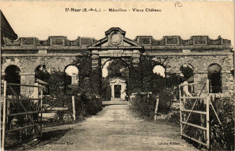 Carte postale ancienne Saint-Maur - Mémilion-Vieux Chateau