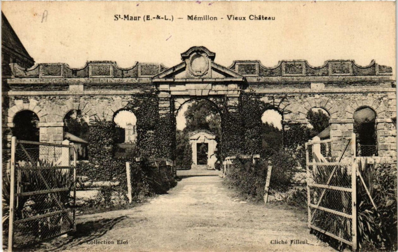 Carte postale ancienne Saint-Maur - Mémilion-Vieux Chateau