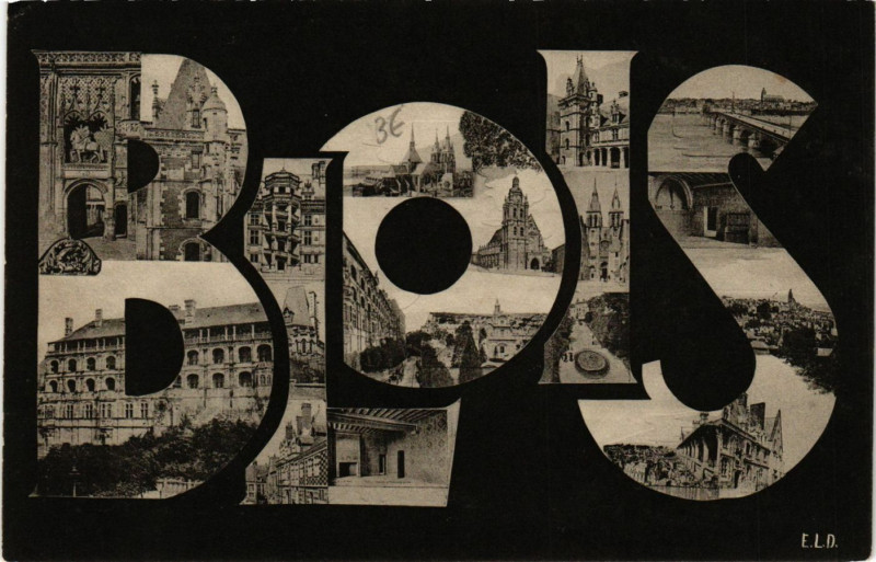 Carte postale ancienne Blois à Blois