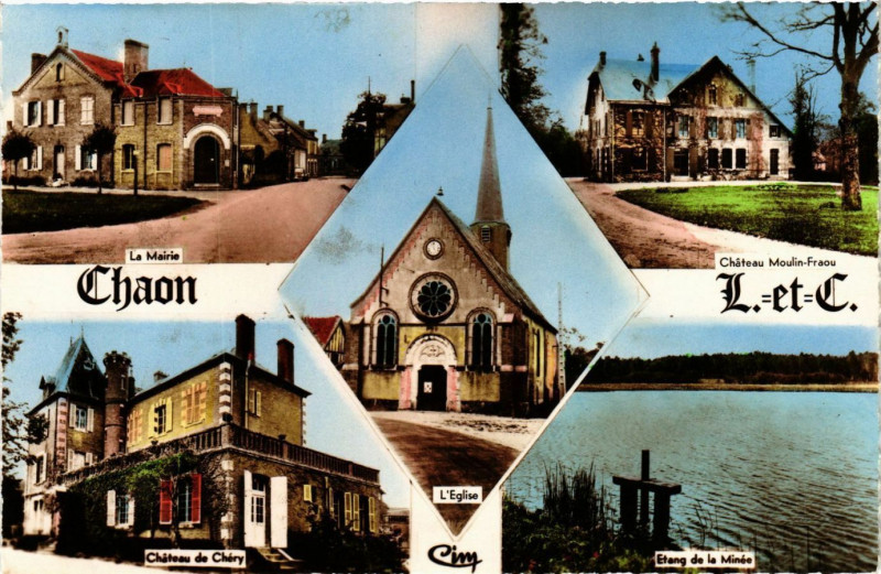 Carte postale ancienne Chaon à Chaon