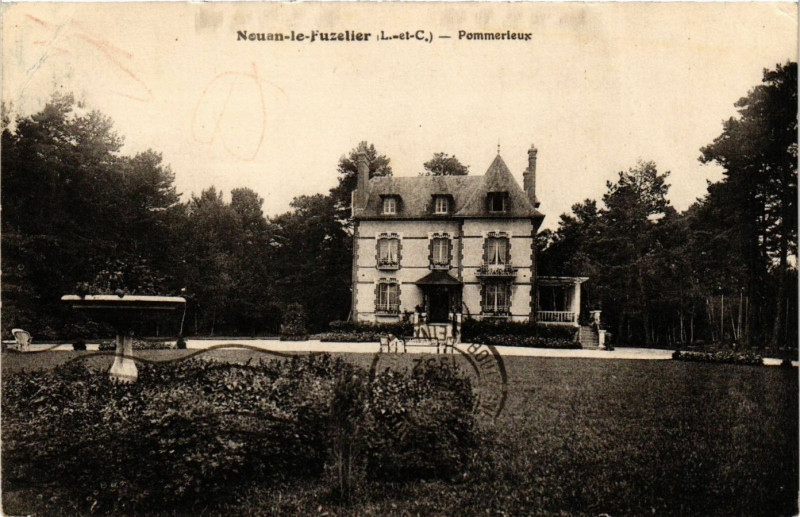 Carte postale ancienne Nouan-le-Fuzelier - Pommerieux à Nouan-le-Fuzelier