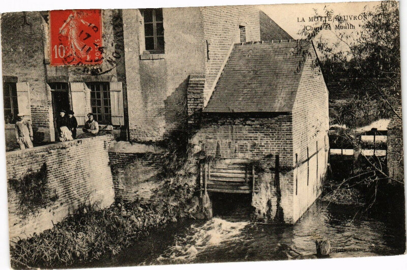 Carte postale ancienne La Motte-Beuvron - Chuve du Minallh