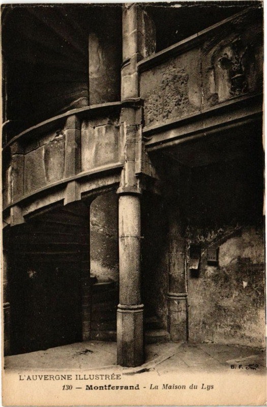 Carte postale ancienne Montferrand - La Maison du Lys