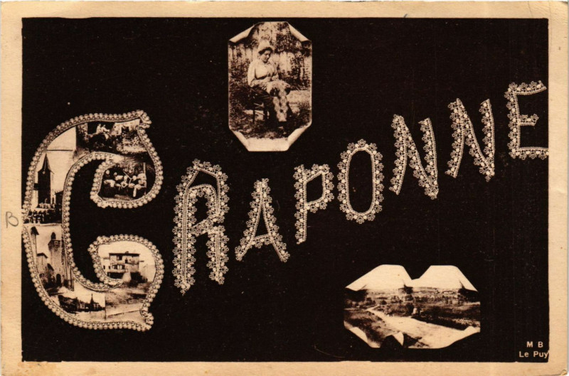 Carte postale ancienne Craponne - Scenes - Folklore
