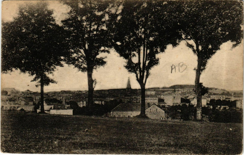Carte postale ancienne Saint-Didier - Vue générale - Sud
