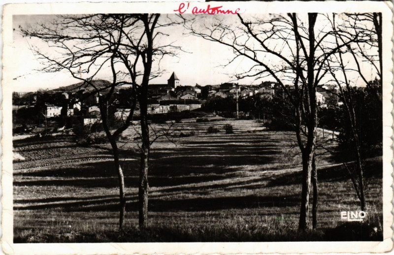 Carte postale ancienne Saint-Maurice-de-Lignon - Paysage sur Saint-Maurice-de-Lignon à Saint-Maurice-de-Lignon