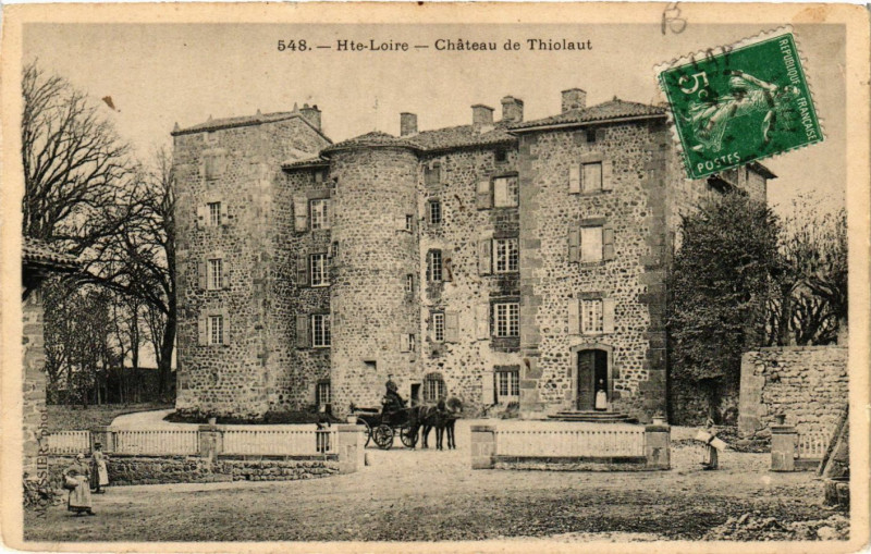 Carte postale ancienne Chateau de Thiolaut