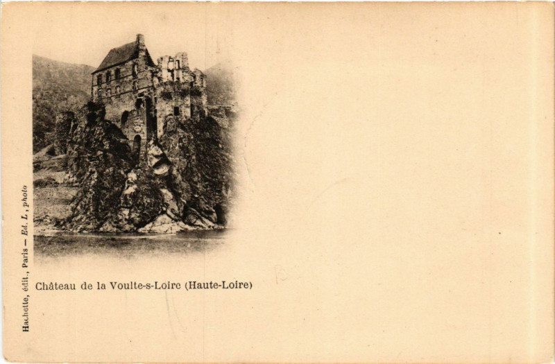 Carte postale ancienne Chateau de La Voute-sur-Loire